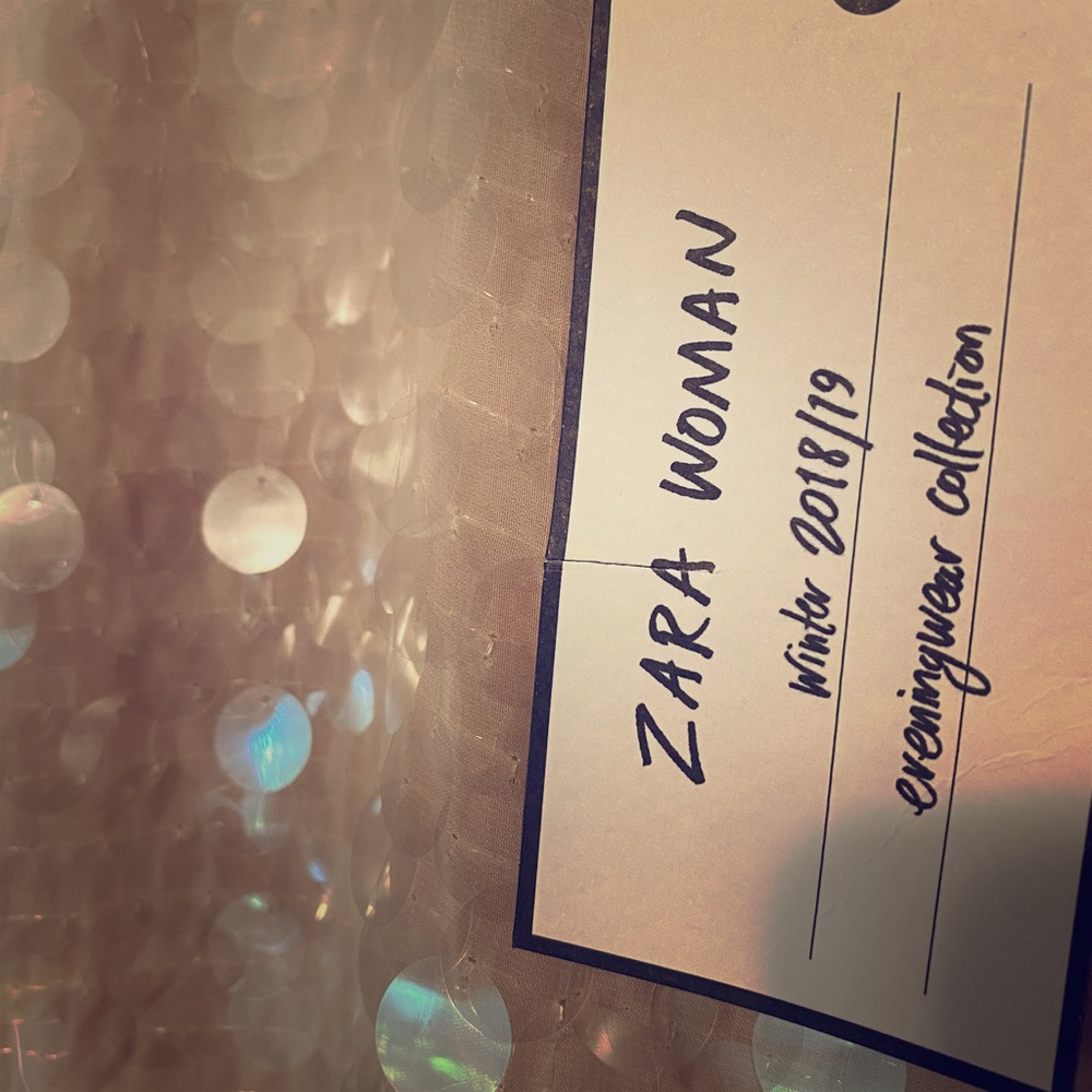 Zara sequined dress